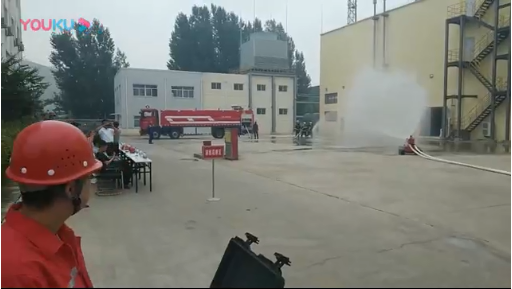 枣庄消防演练视频
